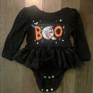 Disney Baby Halloween Glow ‘N the Dark Bodysuit with Glitter TuTu